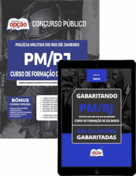 Capa Combo Digital PM-RJ - Curso de Formação de Soldados