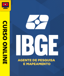 Capa Curso IBGE - Agente de Pesquisa e Mapeamento (Pós-edital)