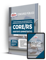 Capa Apostila CORE-RS - Assistente Administrativo