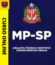 Capa Curso MP-SP Analista Técnico Científico - Conhecimentos Gerais