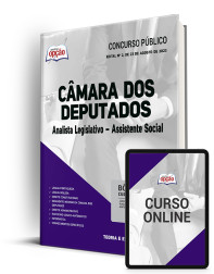 Capa Apostila Câmara dos Deputados - Analista Legislativo - Assistente Social