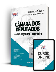 Capa Apostila Câmara dos Deputados - Analista Legislativo - Enfermeiro