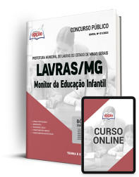 Capa Apostila Prefeitura de Lavras - MG - Monitor da Educação Infantil