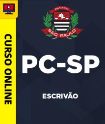 Capa Curso PC-SP - Escrivão