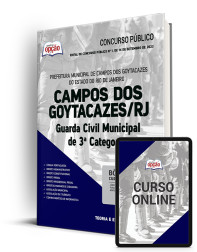 Capa Apostila Prefeitura de Campos dos Goytacazes - RJ - Guarda Civil Municipal de 3ª Categoria