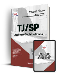 Capa Apostila TJ-SP - Assistente Social Judiciário