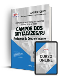 Capa Apostila Prefeitura de Campos dos Goytacazes - RJ - Assistente de Controle Interno