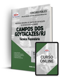 Capa Apostila Prefeitura de Campos dos Goytacazes - RJ - Técnico Fazendário
