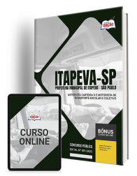 Capa Apostila Prefeitura de Itapeva - SP - Motorista D, Transporte Escolar e Coletivo