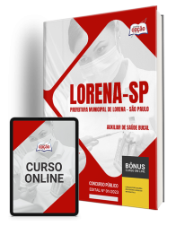 Capa Apostila Prefeitura de Lorena - SP - Auxiliar de Saúde Bucal