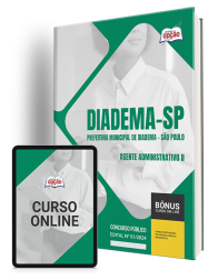 Capa Apostila Prefeitura de Diadema - SP  - Agente Administrativo II