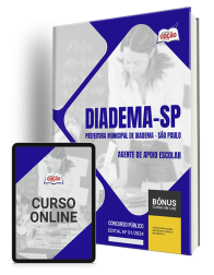 Capa Apostila Prefeitura de Diadema - SP  - Agente de Apoio Escolar