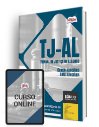 Capa Apostila TJ-AL  - Técnico Judiciário - Área Judiciária