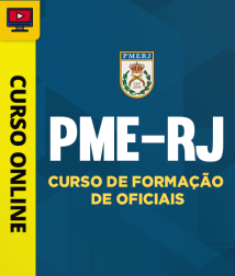 Capa Curso PME-RJ - CFO - Curso de Formação de Oficiais
