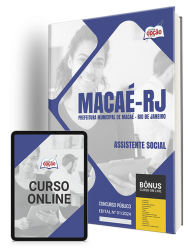 Capa Apostila Prefeitura de Macaé - RJ - Assistente Social