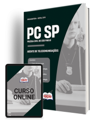 Capa Apostila PC-SP - Agente de Telecomunicações