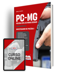 Capa Apostila PC-MG  - Investigador de Polícia I