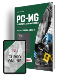 Capa Apostila PC-MG  - Perito Criminal (Área I)