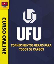 Capa Curso UFU - Conhecimentos Gerais para Todos os Cargos