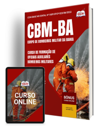 Capa Apostila CBM-BA - Curso de Formação de Oficiais Auxiliares Bombeiros Militares