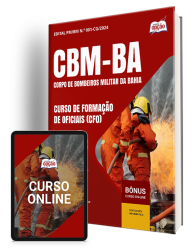 Capa Apostila CBM-BA - Curso de Formação de Oficiais (CFO)