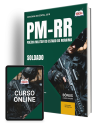 Capa Apostila PM-RR 2026 - Soldado