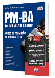 Capa Combo PM-BA - Curso de Formação de Oficiais (CFO)