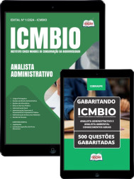 Capa Combo ICMBIO Analista Administrativo