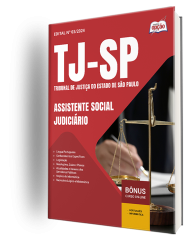 Capa Apostila TJ-SP - Assistente Social Judiciário