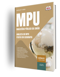Capa Apostila MPU - Analista do MPU - Perito em Geografia