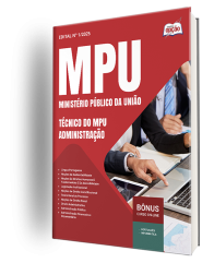 Capa Apostila MPU - Técnico do MPU - Administração