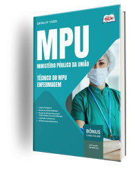 Capa Apostila MPU - Técnico do MPU - Enfermagem