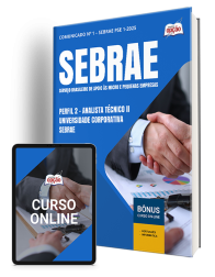 Capa Apostila SEBRAE - Perfil 2 - Analista Técnico II - Universidade Corporativa Sebrae