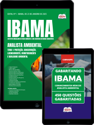 Capa Combo IBAMA - Analista Ambiental - Tema 1: Proteção, Conservação, Licenciamento, Monitoramento e Qualidade Ambiental