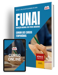 Capa Apostila FUNAI - Comum aos Cargos - Temporários