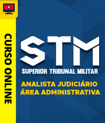 Capa Curso STM - Analista Judiciário - Área Administrativa