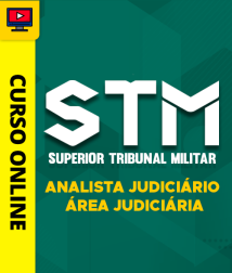 Capa Curso STM - Analista Judiciário - Área Judiciária