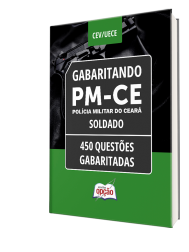 Capa Caderno PM-CE - Soldado - 450 Questões Gabaritadas