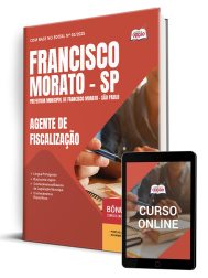 Capa Apostila Prefeitura de Francisco Morato - SP - Agente de Fiscalização