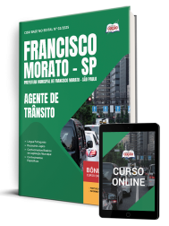 Capa Apostila Prefeitura de Francisco Morato - SP - Agente de Trânsito