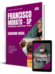 Capa Apostila Prefeitura de Francisco Morato - SP - Educador Social