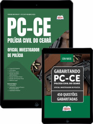 Capa Combo PC-CE - Oficial Investigador de Polícia