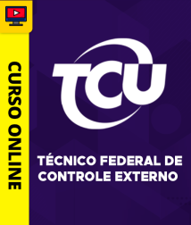 Capa Curso TCU - Técnico Federal de Controle Externo