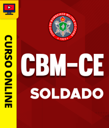 Capa Curso Corpo de Bombeiros Militar - CE - Soldado