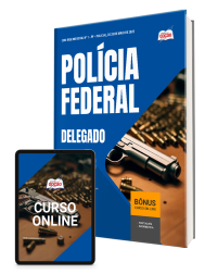 Capa Apostila Polícia Federal (PF) - Delegado de Polícia Federal