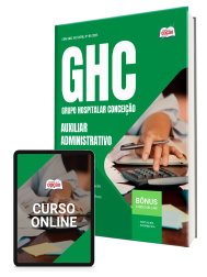 Capa Apostila GHC - Auxiliar Administrativo