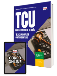 Capa Apostila TCU 2026 - Técnico Federal de Controle Externo