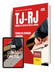 Capa Apostila TJ-RJ - Técnico de Atividade Judiciária