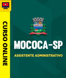 Capa Curso Prefeitura de Mococa - SP - Assistente Administrativo