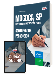 Capa Apostila Prefeitura de Mococa - SP 2025 - Coordenador Pedagógico